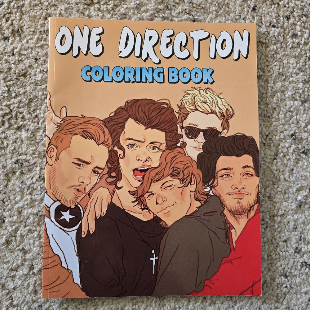 One direction coloring book , 2020